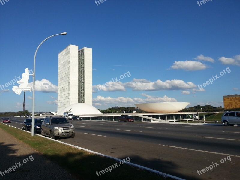 Brasilia National Congress Brazil Free Photos