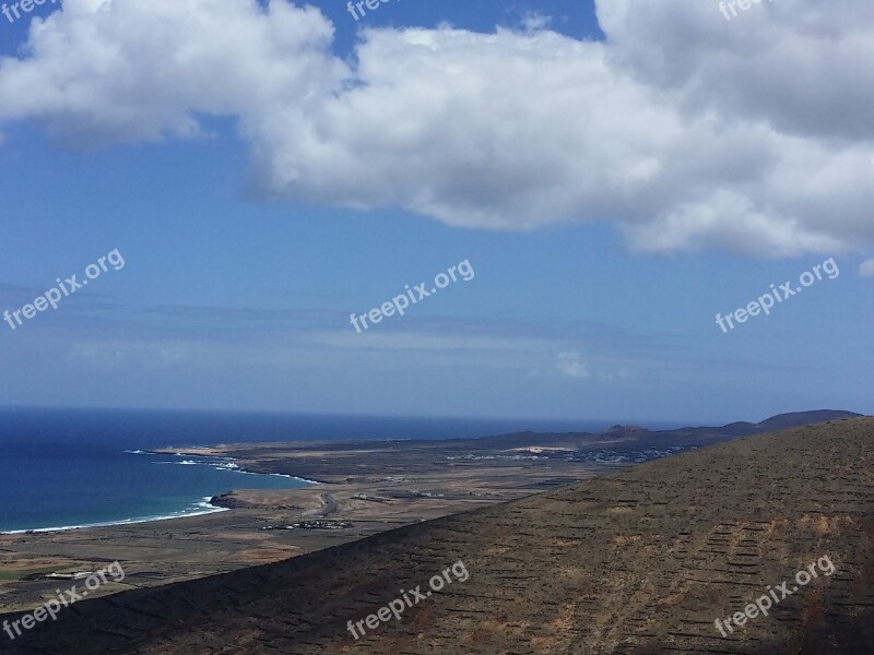 Canary Lanzarote Sky Free Photos