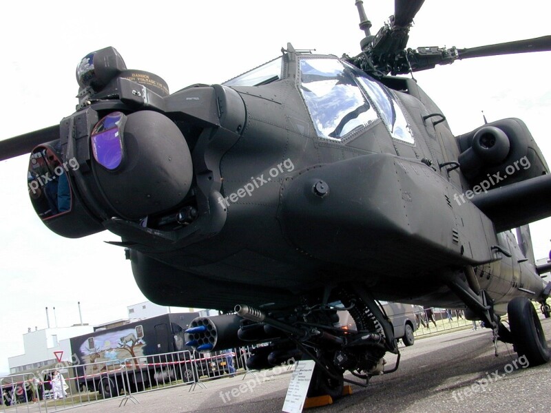 Gunship Helicopter Military Flight Aircraft