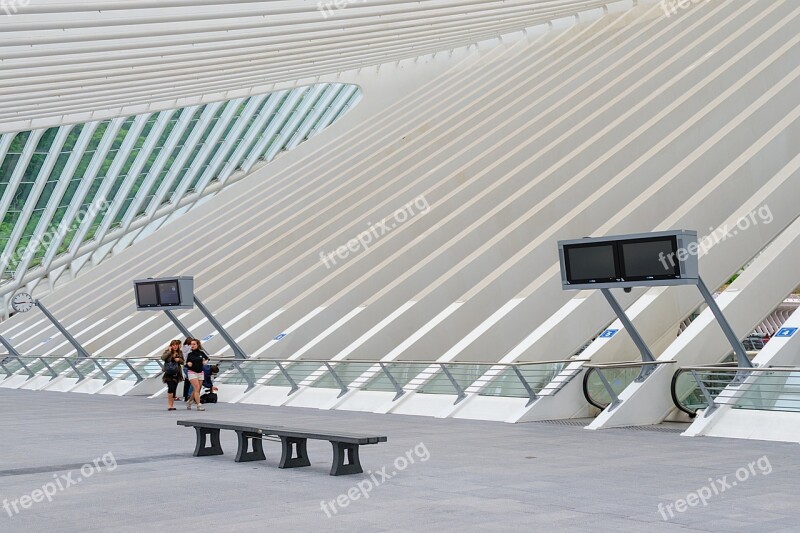 Liège Station Departure Free Photos