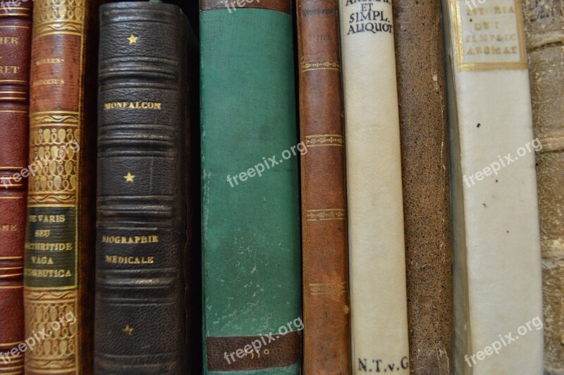 Book Old Library Latin Free Photos