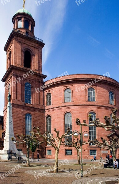 Frankfurt Center Town Center Frankfurt Am Main Germany Historic Center