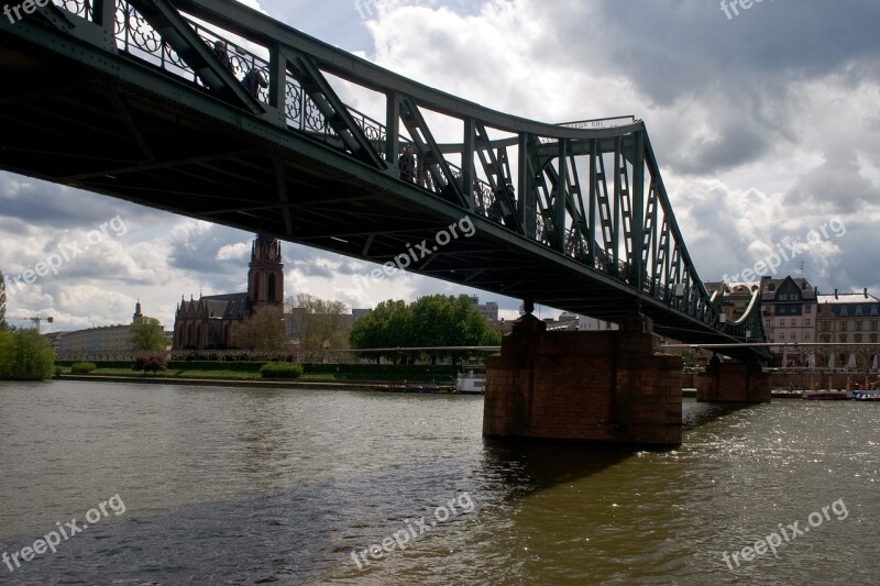 Frankfurt Main Center River Town Center