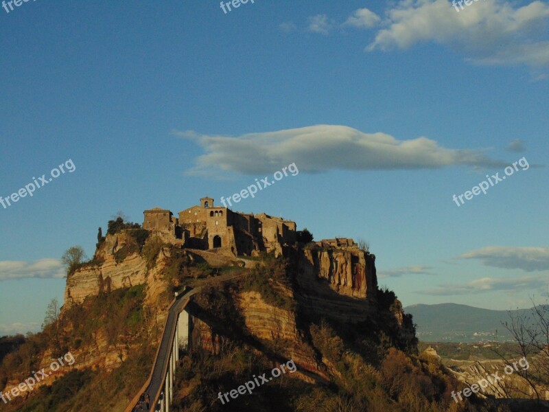 Bagnoregio Tuff Weekend Lazio Italy