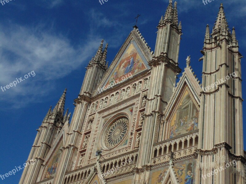 Cathedral Orvieto Italy Weekend Duomo