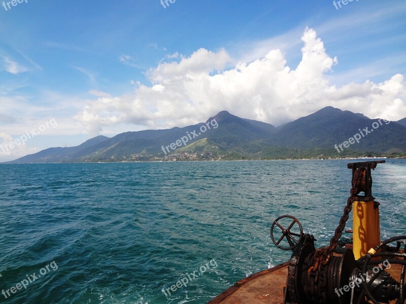 Ilhabela Mar Ferry Free Photos