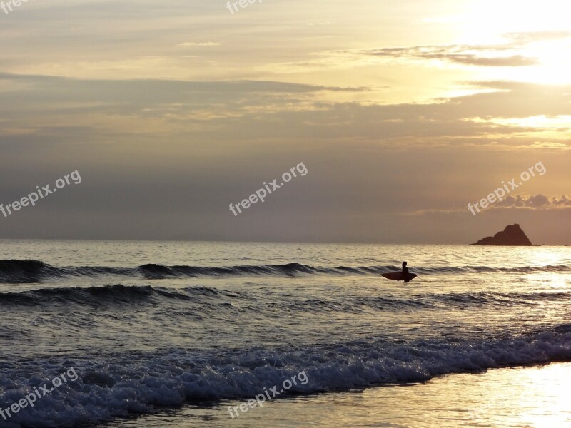 Beach Holidays Twilight Beira Mar Free Photos