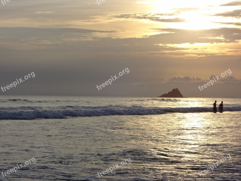 Beach Holidays Twilight Beira Mar Free Photos