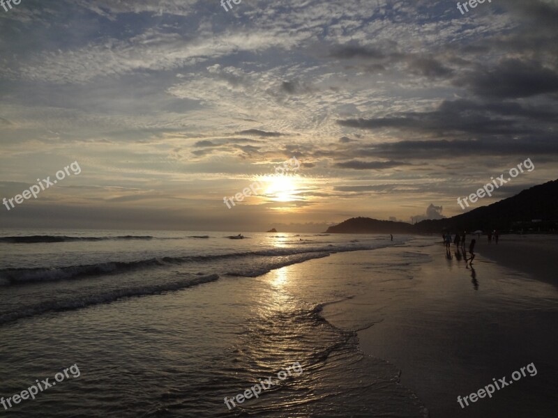 Beach Holidays Twilight Beira Mar Free Photos