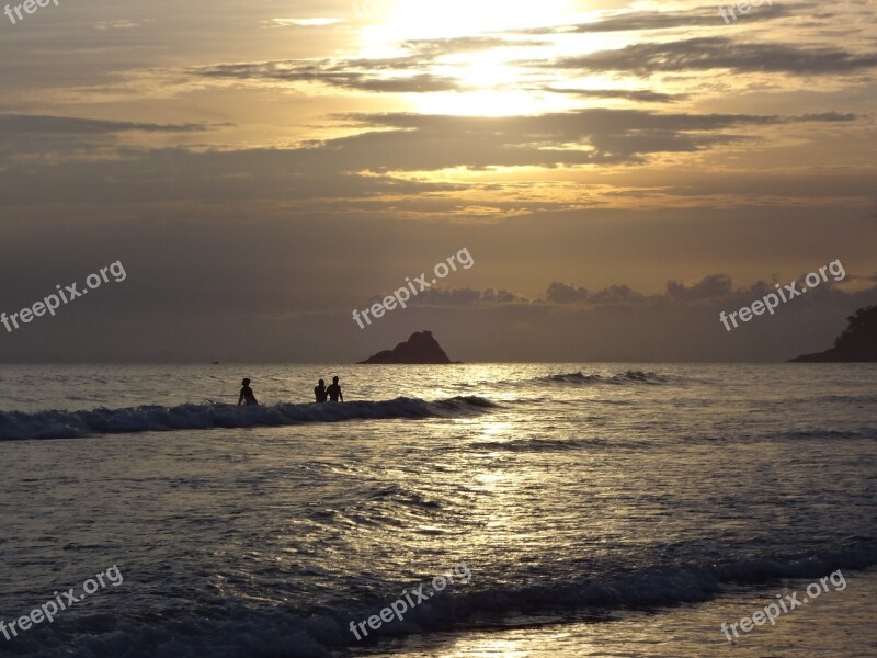 Beach Holidays Twilight Beira Mar Free Photos