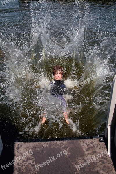 Splash Swimming Water Summer Fun