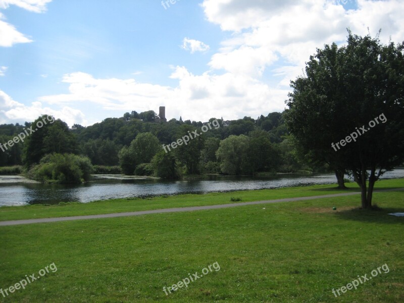 Ruhr Bochum River Rest Mood