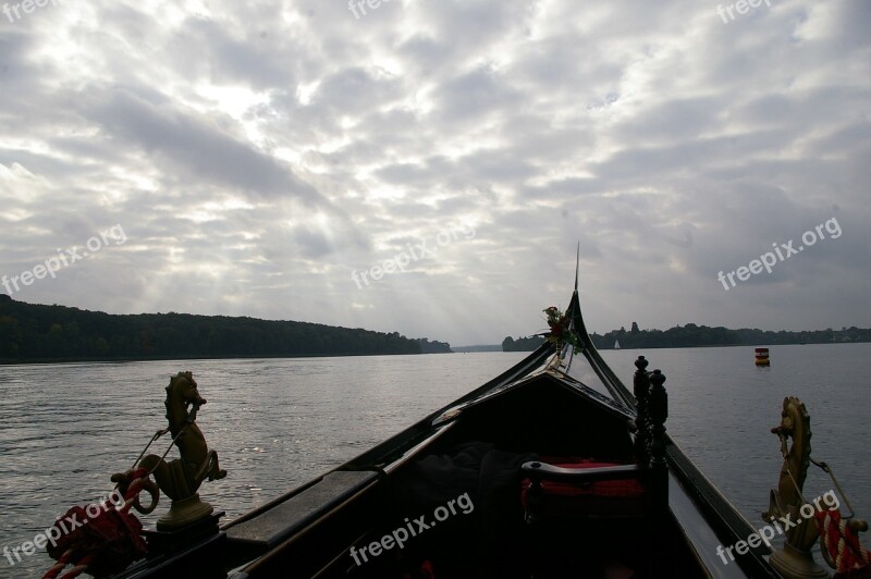 Gondola Berlin Havel Free Photos