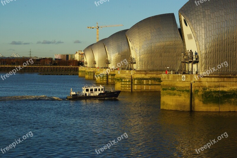 Thames Barrier London Environment Agency Flood