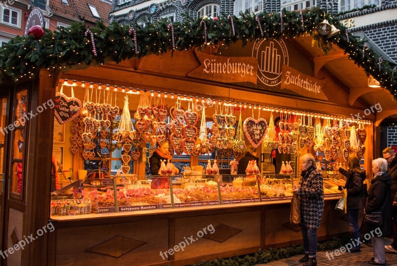 Christmas Market Lüneburg Christmas Time Advent Contemplative