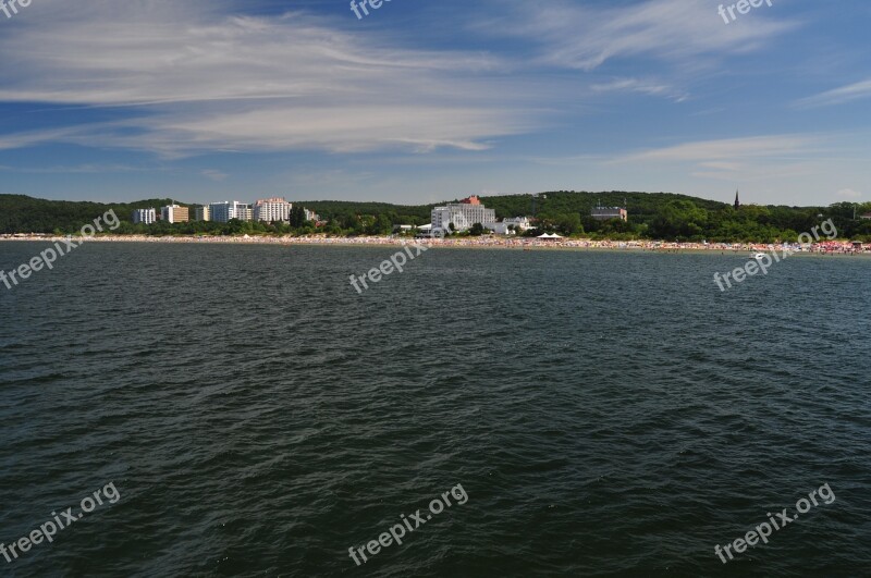 Sea Beach The Coast Holidays Summer