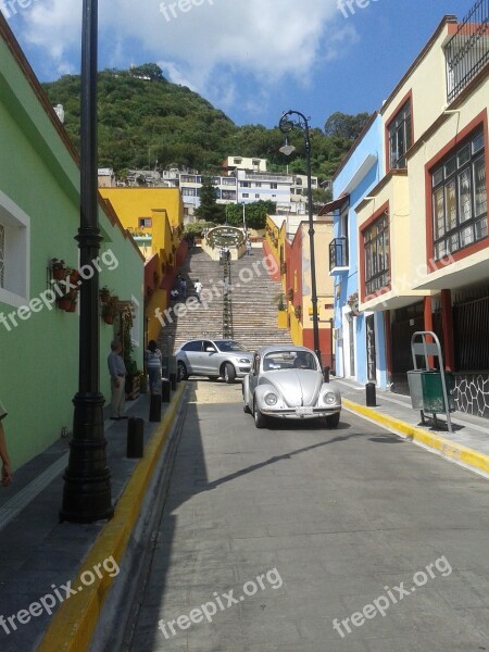 People Atlixco Picturesque Places Puebla