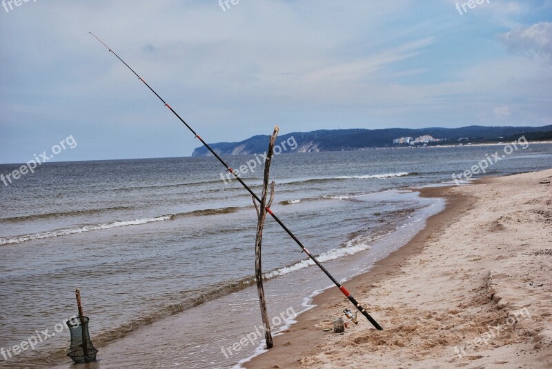 Rod Sea Beach Sand Międzyzdroje