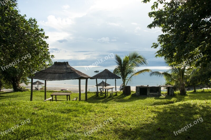 Malawi Lake Hut Water Waters