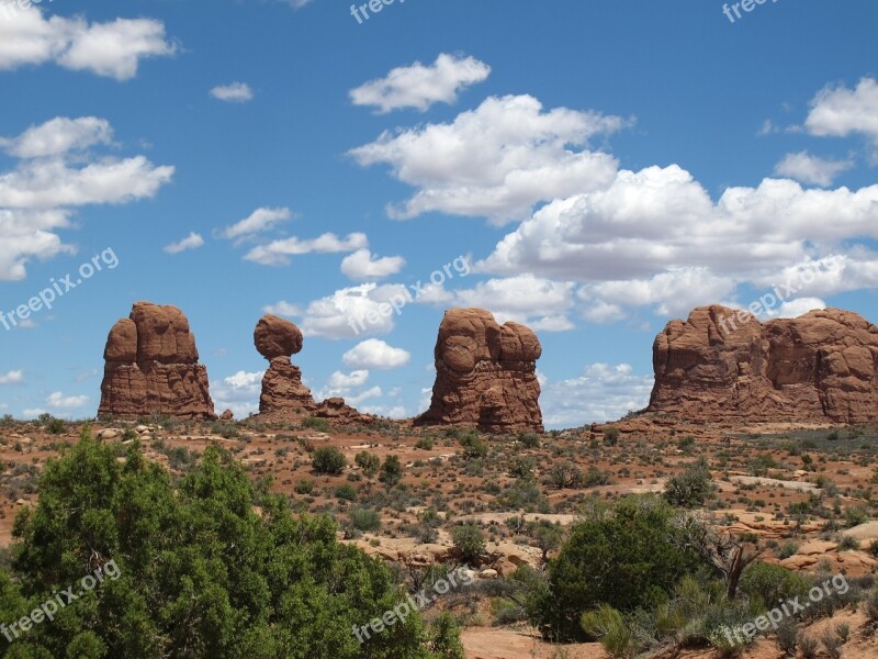 Arches National Park Utah Formation Free Photos