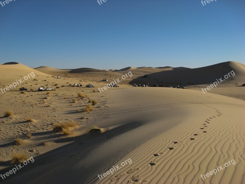 Algeria Sahara Desert Dunes 4x4