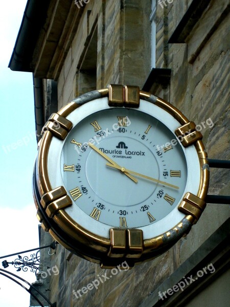 Clock Lacroix City Forchheim Bavaria