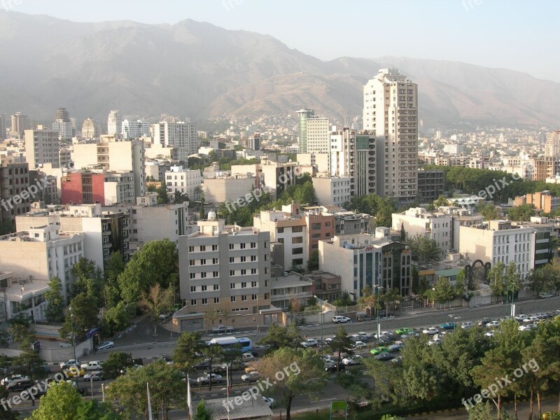 Tehran Iran Persia Landscape Country