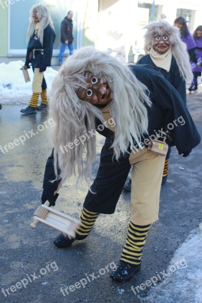 Fasching Town Celebrate Village Europe