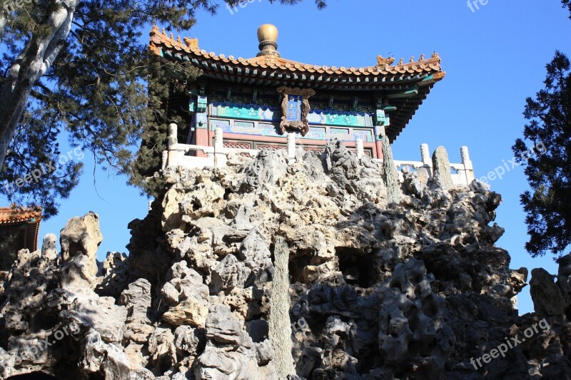 Garden Forbidden City Imperial Palace Beijing China