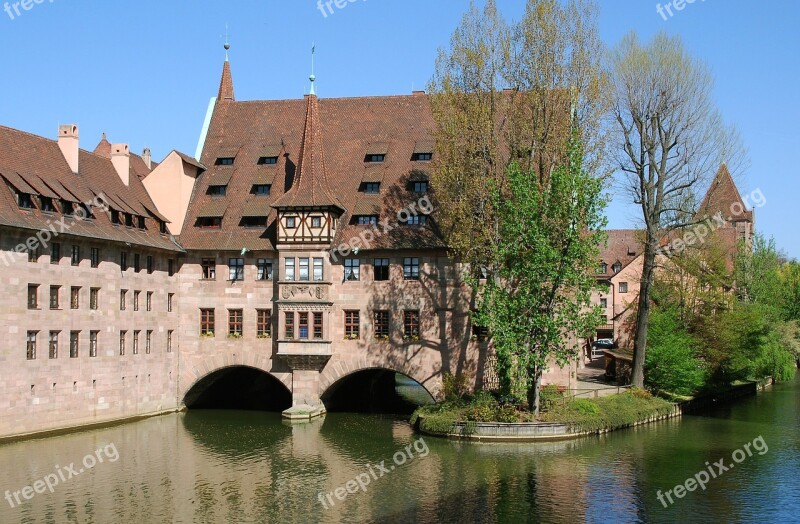 Nurnberg City Houses Architecture Free Photos