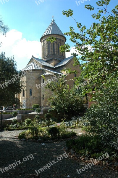 Church Building Tbilisi City Architecture