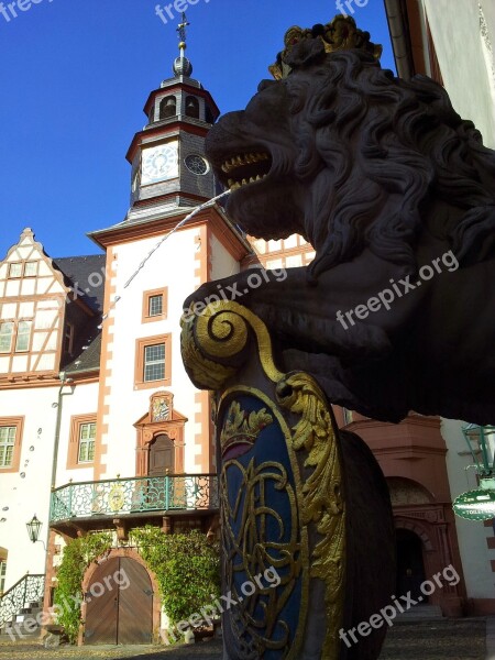 Weilburg Westerwald Fountain Water Gargoyle