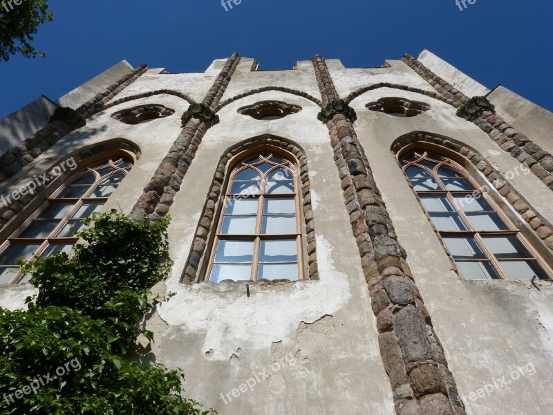 Ruin Facade Building Architecture House