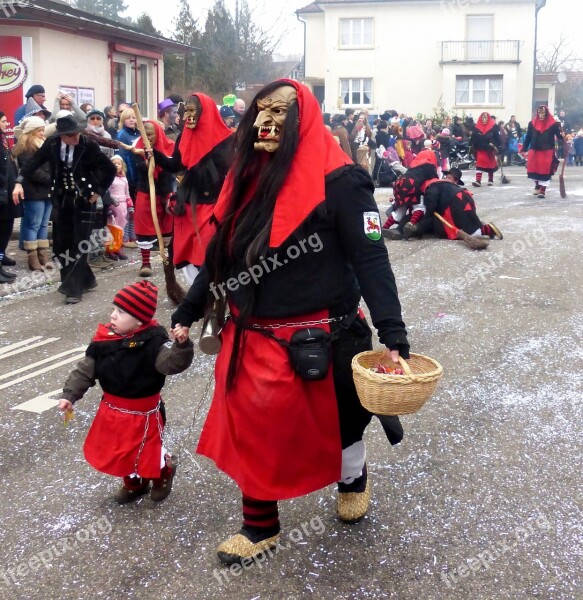 Strassenfasnet Wooden Mask Straw Shoes Narresome Free Photos