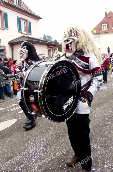 Shrove Monday Lacrosse Strassenfasnet Wooden Mask Free Photos