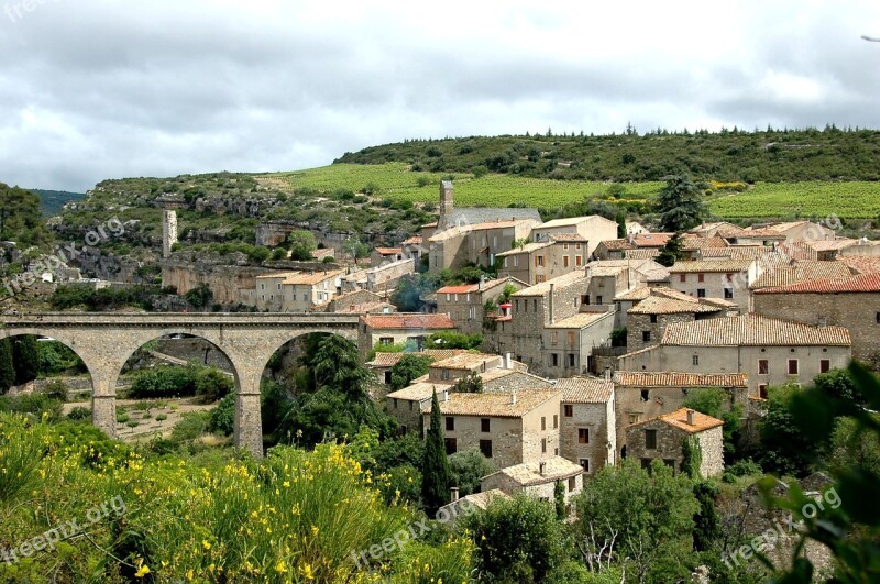 Landscape Old Village France Free Photos