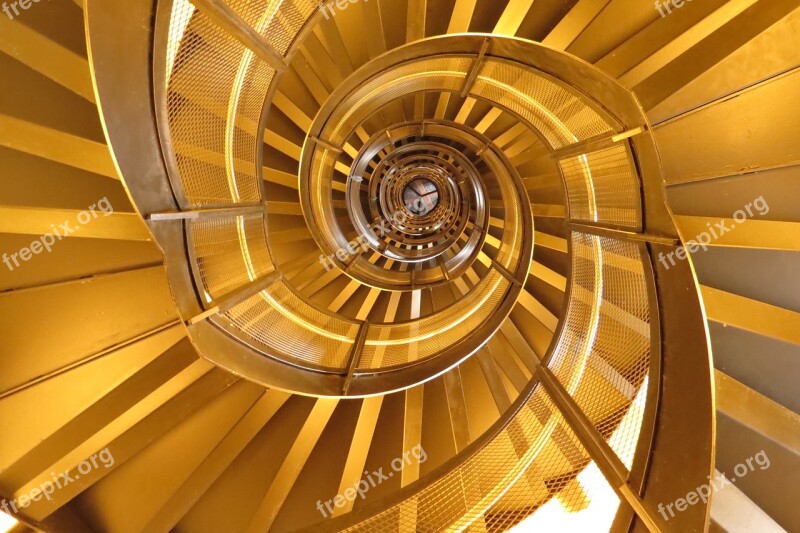 Spiral Staircase Architecture Emergence Stairs Gradually