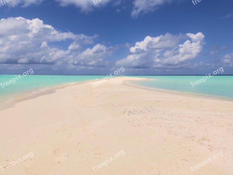 Sandbank Beach Holidays Sand Maldives