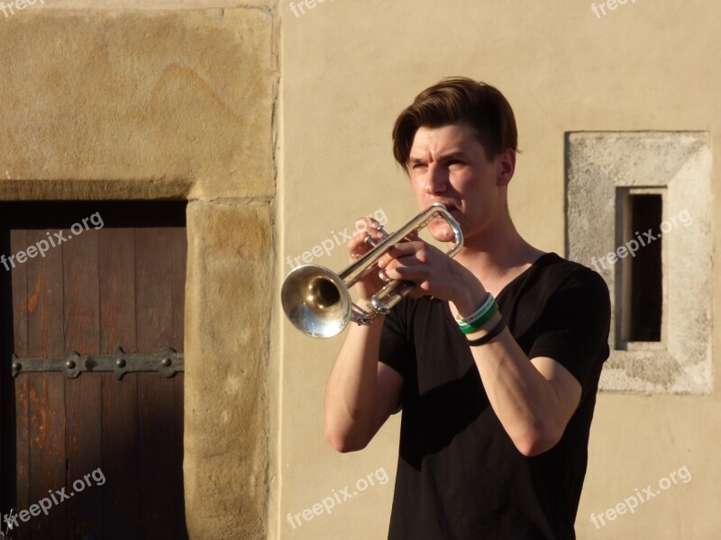 Trumpet Instrument Music Musician Young