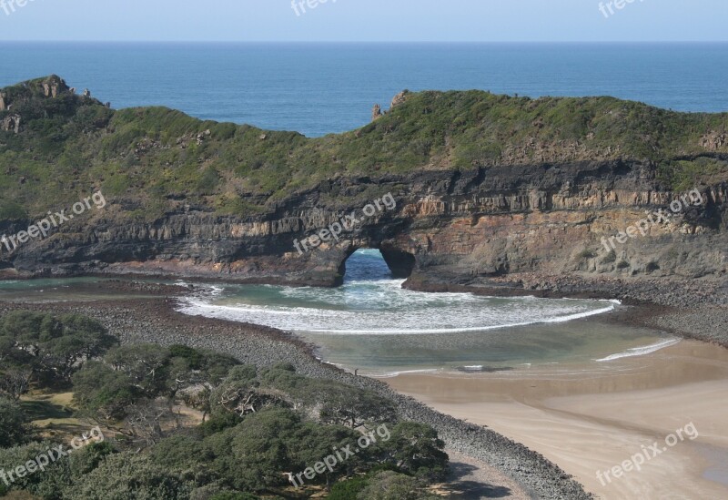 South Africa Wild Coast Transkei Hole In The Wall Cliffs