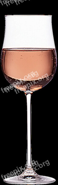 Rose Wine Glass Rose Drink