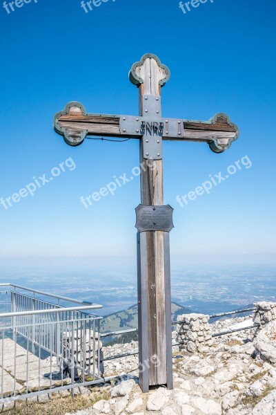 Wendelstein Hiking Nature Landscape Mountain