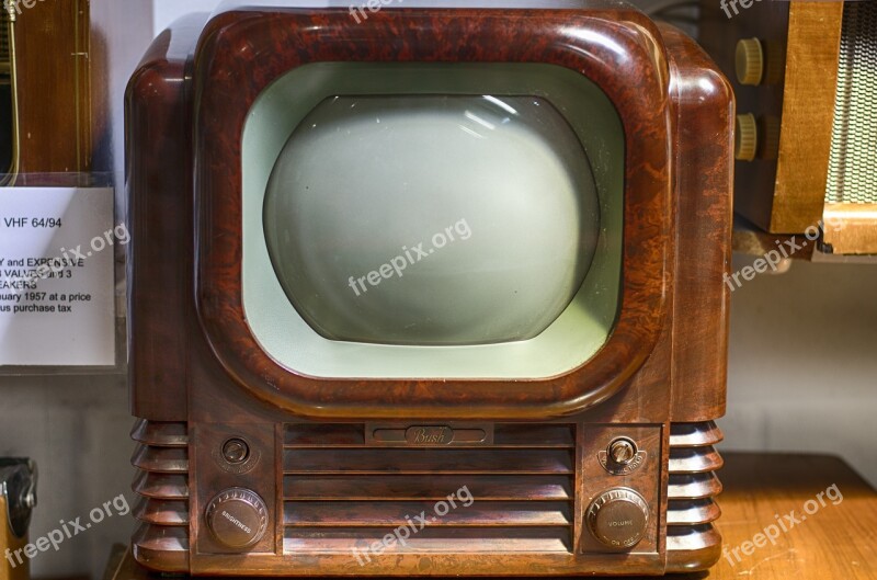 Television Old Vintage Antique Tuner