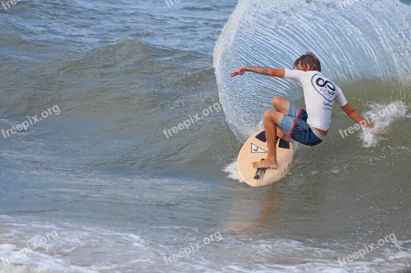 Beach Skimboarding Outdoor Lifestyle Summer