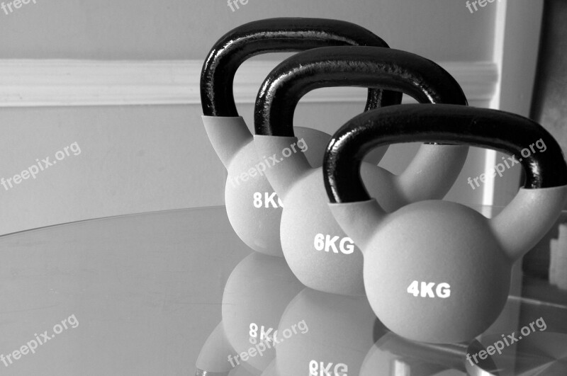 Kettlebells Sport Workout Exercise Gym