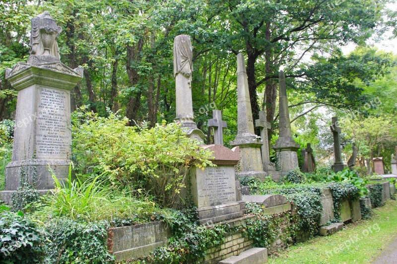 Cemetery Headstone Graveyard Grave Death