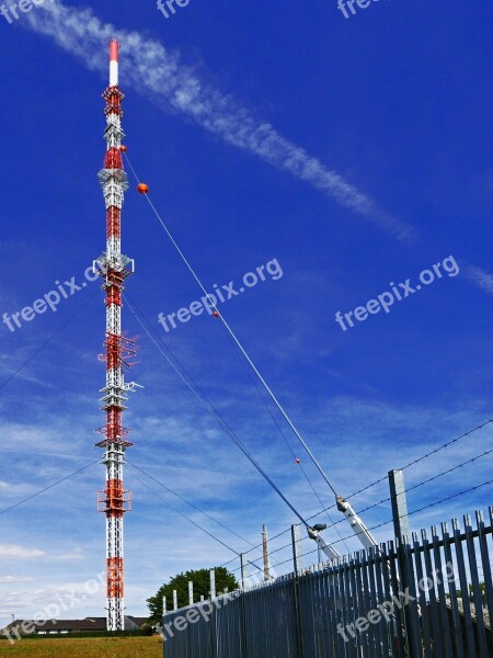 Transmission Tower Radio Mast Transmitter Watch Tv Radio