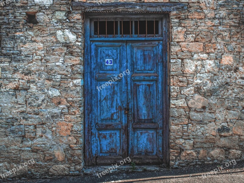 Wall Door Architecture Doorway Entrance