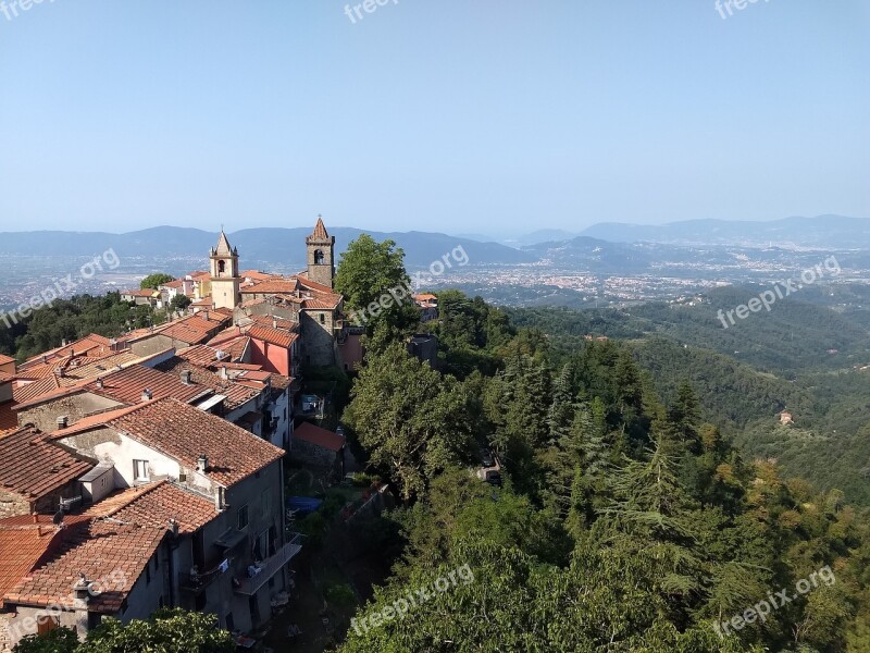 Liguria Fosdinovo Italy Bergdorf Mountain