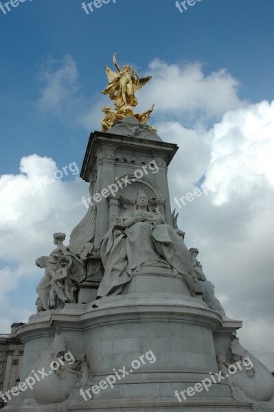 England 2014 London Buckingham Palace Queen Victoria Monument Free Photos